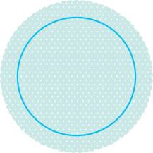 Килимок для торта Alvarak Блакитний з точками 31 см + 5х мереживний білий килимок