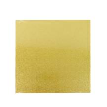 Cake Star Cake mat SOLID gold pattern Grape square 25 cm 10" (1 pc)