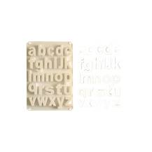 Cesil Moule à pâtisserie en silicone Petit alphabet