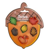 Decora cookie cutter Autumn set (6 pcs)