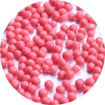 Eurocao Cereal balls in strawberry chocolate 5 mm (100 g)