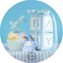Edible image The birth of a boy Valid until 01/2024!