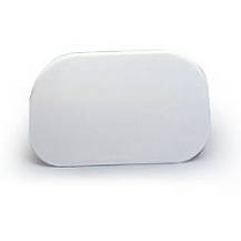 Card plastic hard tunnel rounded 14.5 x 9.5 cm