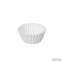 Orion muffin cups white dia. bottoms 2.9 cm (100 pcs)