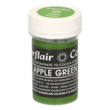 Gel colorant pastel Sugarflair (25 g) Vert Pomme