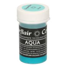 Pastelová gélová farba Sugarflair (25 g) Aqua