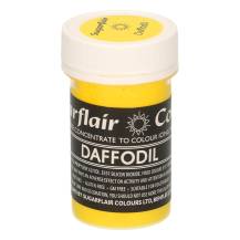 Pastelová gelová barva Sugarflair (25 g) Daffodil