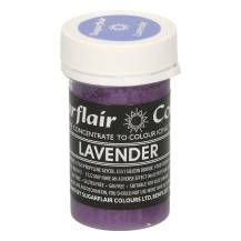 Pastelová gelová barva Sugarflair (25 g) Lavender