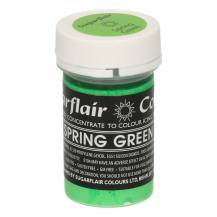 Pastelová gélová farba Sugarflair (25 g) Spring Green