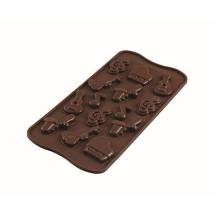 Silikomart chocolate mold Choco Melody (Music)