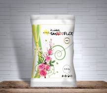 Smartflex Flower Vanilla Sachet de 250 g (Matériau à modeler pour réaliser des fleurs)