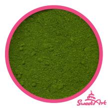 SweetArt jedlá prachová farba Moss Green machovo zelená (2,5 g)