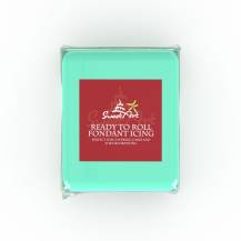 SweetArt Beschichtungs- und Modelliermasse Vanille-Neoneffekt Türkis (250 g)