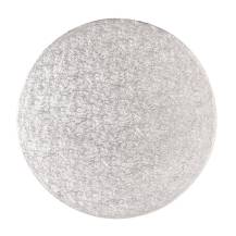 Culpitt Kuchenmatte SOLID Silver Circle 55,9 cm 22" (1 Stück) WIR VERSENDEN NICHT IN PAKETEN!