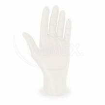 Rękawiczki Wimex lateksowe bezpudrowe białe M (100 szt.)
