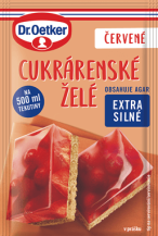 Dr. Oetker Confectionery jelly red (10 g)