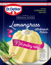 Dr. Oetker Premium puding Lemongrass citrónová tráva (40 g)