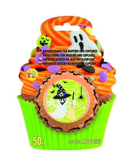 Alvarak košíčky na muffiny Halloweenské s duchem (50 ks)