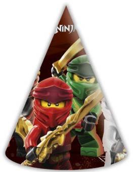 Alvarak party čepičky Lego Ninjago (6 ks)