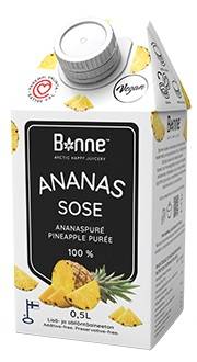 Bonne ovocné pyré Ananas (0,5 l)