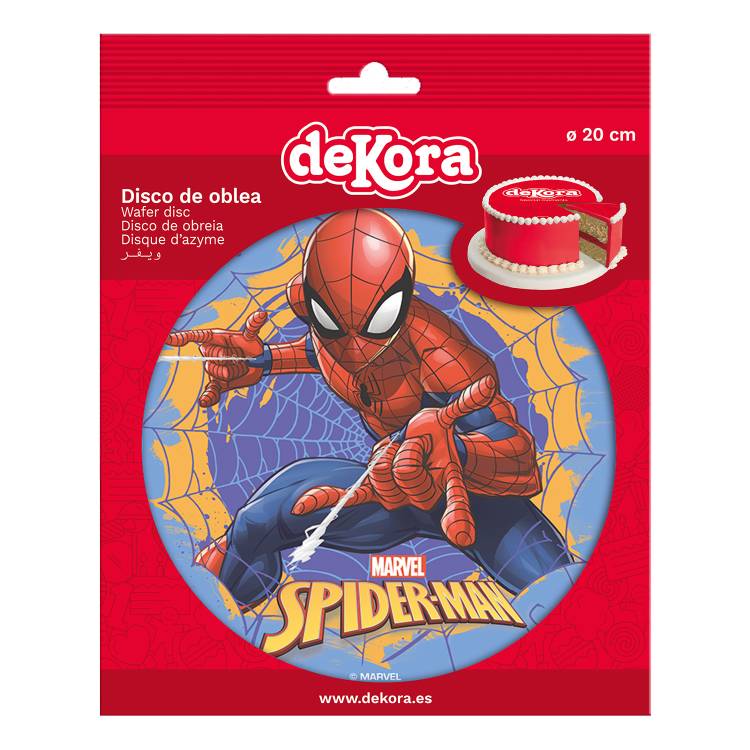 Dekora jedlý obrázek Spider-man