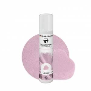 Food Colours sametový sprej Baby Pink (100 ml)