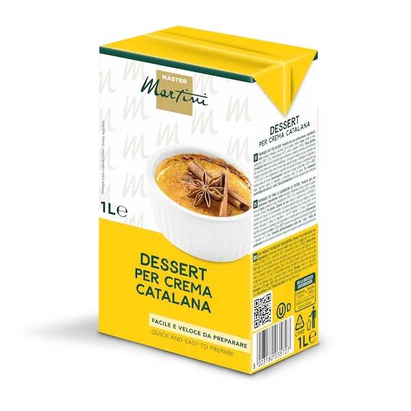 Hotový základ pro přípravu dezertu Crema Catalana (1 l)