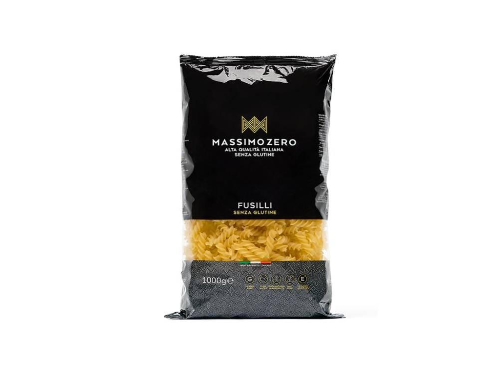 Massimo Zero těstoviny Fusilli bezlepkové (1000 g)