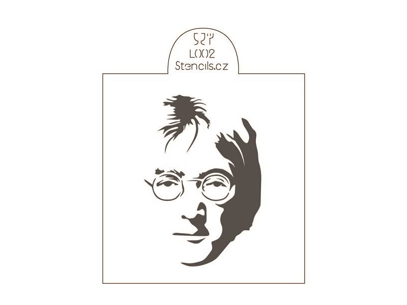 Stencil John Lennon