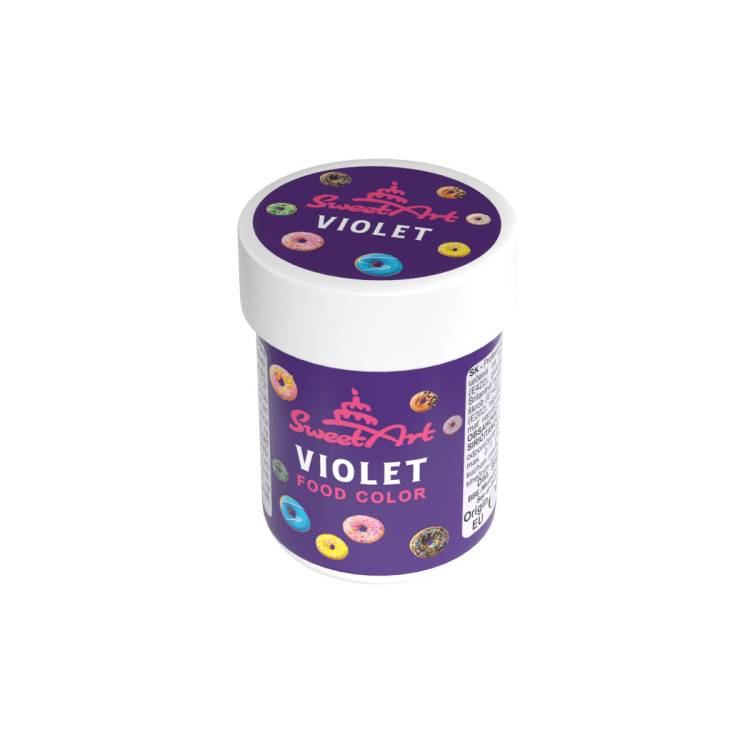 SweetArt gelová barva Violet (30 g)