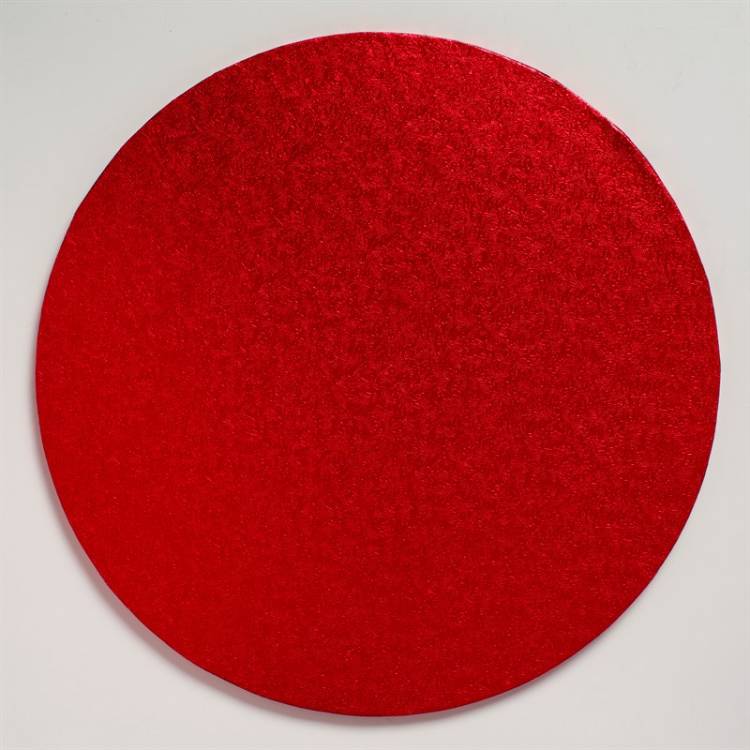 Tác Anglie PEVNÝ červený kruh 30,4 cm 12" (1 ks)