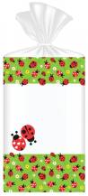 Alvarak Sacs en cellophane avec coccinelles (10 pcs)