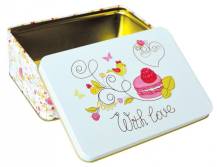 Alvarak Blechdose Macarons With Love 18,5 x 13 cm