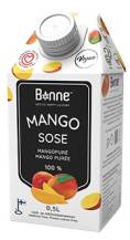 Bonne ovocné pyré Mango (0,5 l)