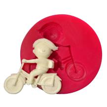 Cesil Forma silikonowa Dziecko na rowerku
