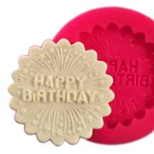 Cesil Silicone Happy Birthday Cupcake Mold