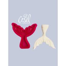 Cesil Mermaid Tail Silicone Mold