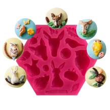 Cesil Silicone mold Animals 2