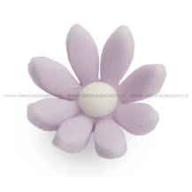 Sugar decoration Purple daisies (100 pcs)