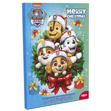 Décor du calendrier de l'avent Paw Patrol