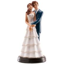 Decor figurine young couple Newlyweds 18 cm