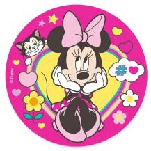 Decora edible image of Minnie