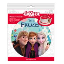 Dekora jedlý obrázek na hmotě Frozen 20 cm