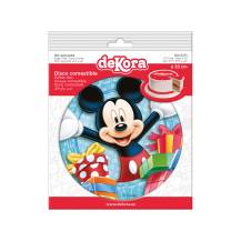 Dekora jedlý obrázek na hmotě Mickey Mouse 20 cm