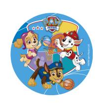 Image comestible décorative sur matériau Paw Patrol, 15,5 cm