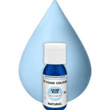 Lebensmittelfarben natürliche flüssige Schokoladenfarbe Azurblau (18 ml)