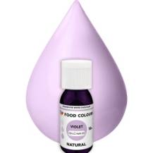 Lebensmittelfarben natürliche flüssige Schokoladenfarbe Violett (18 ml)