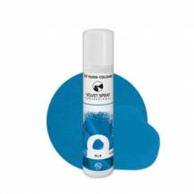 Colorants alimentaires velours spray Bleu (100 ml)