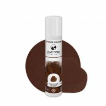 Colorants alimentaires spray velours Chocolat Dessert (100 ml)