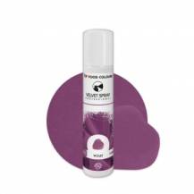 Colorants alimentaires spray velours Violet (100 ml)